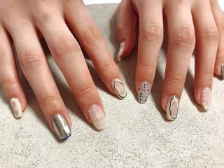 ネイル kiki nail &brow二子玉川のネイルデザイン