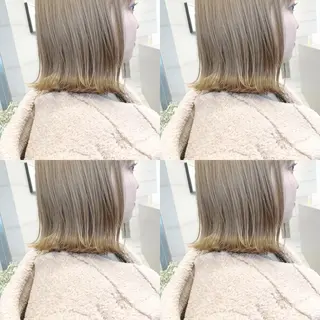 カラー 透明感カラー✂︎ /縮毛矯正/YUKAのヘアスタイル