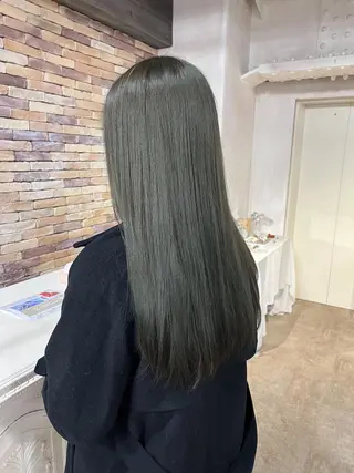 カラー ✨ブリーチなしカラー ×髪質改善✨松村 潤のヘアスタイル