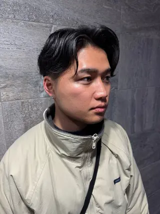 ショート メンズ特化フェード パーマ小林裕史のヘアスタイル