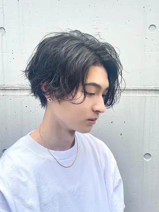 パーマ メンズ fifth リュウセイのヘアスタイル