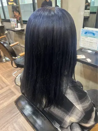 セミロング 🫧透明感ブリーチ 🫧𝑳𝒖𝒏𝒂のヘアスタイル