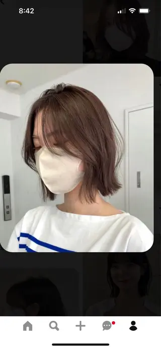 ショート ヘアアレンジ 韓国好き🇰🇷 美容師MIKUのヘアスタイル