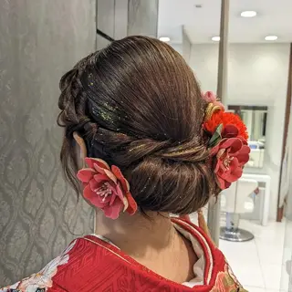 ヘアアレンジ 育てる髪質改善🩵 naoko🩵南行徳のヘアスタイル