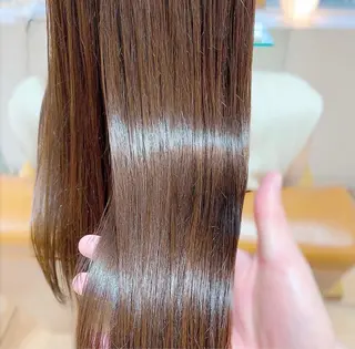 ロング パーマ ✨縮毛矯正✨ 知念あたるのヘアスタイル