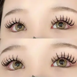 マツエク・マツパ GLANDOLL SAKURAのマツエク・マツパデザイン