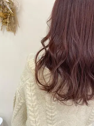 ロング カラー ヘアアレンジ 銀座メンズ専門🖤 叶奈々のヘアスタイル