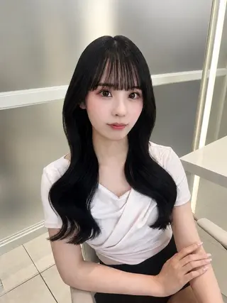 ロング ヘアアレンジ /カラー和田茉日琉のヘアスタイル