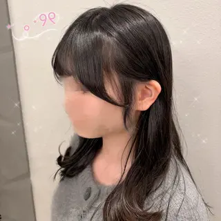 ミディアム 顔周り/ガーリー /ヘアメ/あつはのヘアスタイル