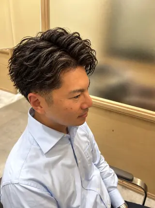 ショート メンズ 久木原 ゆりのヘアスタイル