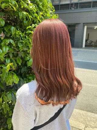 セミロング カラー 美髪/透明感カラー reikoのヘアスタイル