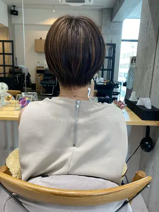 ショート ショート職人 美容師【KENTA】のヘアスタイル