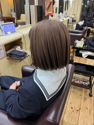 ショート カラー ヘアアレンジ 「sumi」 AMIのヘアスタイル