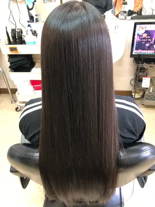 ロング 石塚 浩のヘアスタイル