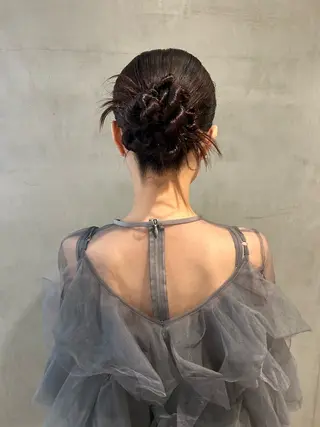 ロング ヘアアレンジ タナカ カナ🫧のヘアスタイル