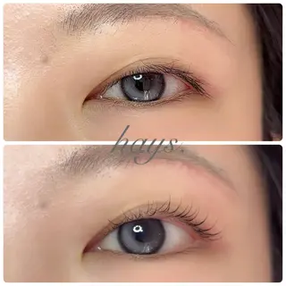 マツエク・マツパ hays. eyelashのマツエク・マツパデザイン