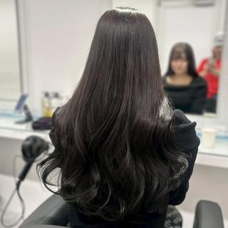 カラー ナチュラルベージュ 🪞うる艶/表参道のヘアスタイル