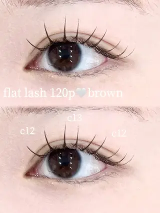 マツエク・マツパ eyelash mimi🩶のマツエク・マツパデザイン