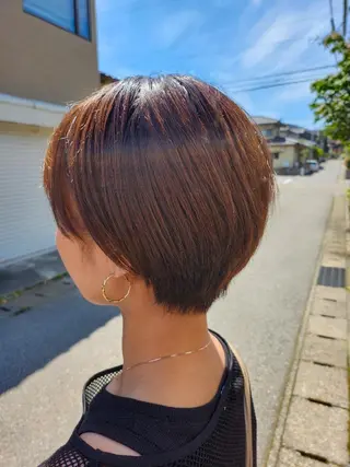ショート 角谷 貫太郎のヘアスタイル