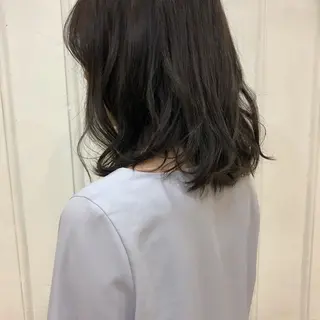ミディアム カラー ヘアアレンジ メンズ マツエク・マツパ インナーカラー/ KANAのヘアスタイル