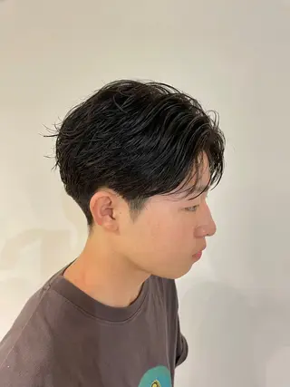 メンズ 三田 真穂のヘアスタイル