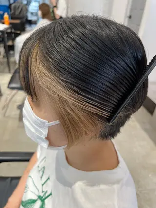 ショート カラー オタク特化美容師💟 チバコナツのヘアスタイル