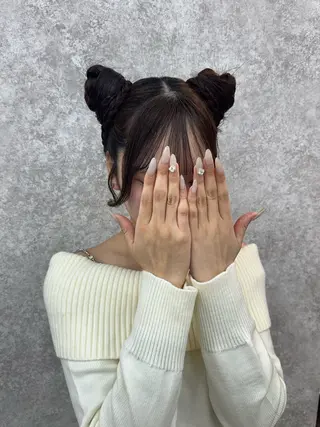 ロング ☘️はるみ☘️縮毛矯 正/カット/大宮のヘアスタイル