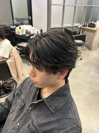 パーマ フルカワ セイヤのヘアスタイル