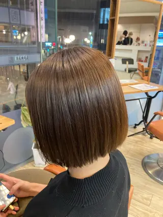 ショート waRin syamp&headのヘアスタイル
