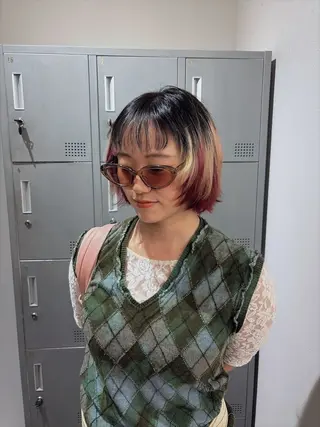 ショート 透明感カラー/レイ ヤーカット/KaHoのヘアスタイル