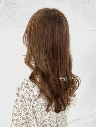 ロング カラー ParveMix 🤍加藤理沙のヘアスタイル