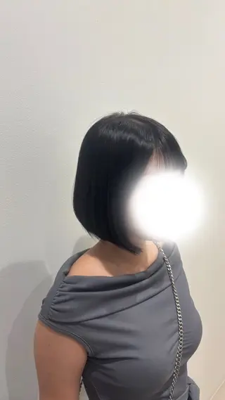 ショート RAD心斎橋🎀 透明感カラーリコ🫧のヘアスタイル