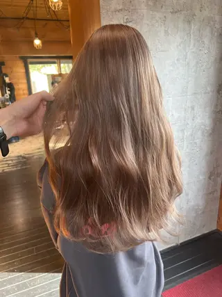 ロング 平田 和也のヘアスタイル