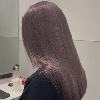 ミディアム カラー れい🫧 ハイトーン特化のヘアスタイル