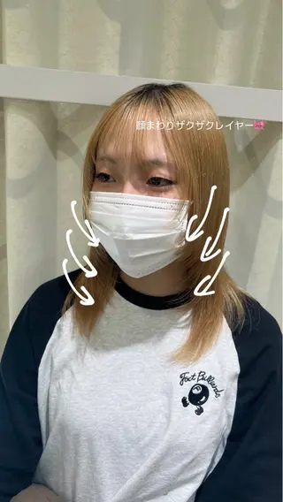 ミディアム melca. Amiのヘアスタイル