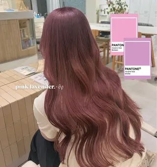 ロング 透明感カラー🪽 ゆうかのヘアスタイル