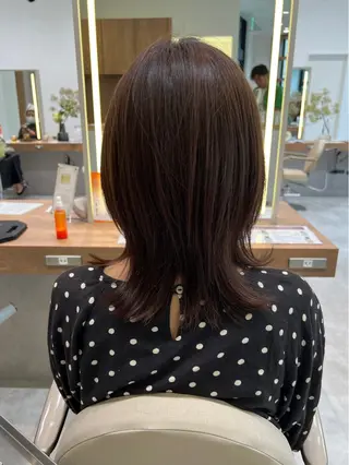 カラー 田中 琢夢のヘアスタイル