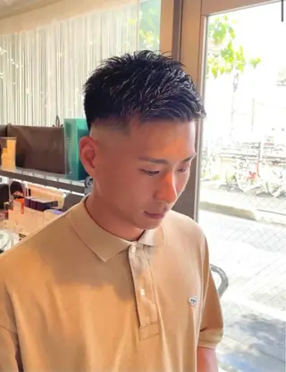 ショート メンズ 津組 大智のヘアスタイル