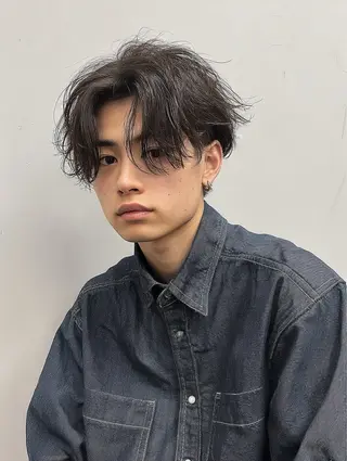 メンズ 空きあり⭕️大木 光明【髪質改善】のヘアスタイル