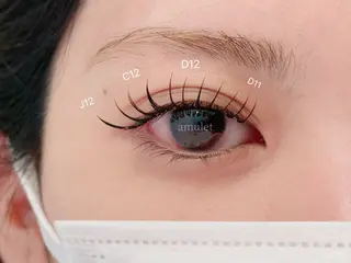 マツエク・マツパ amulet* eye.yukiのマツエク・マツパデザイン