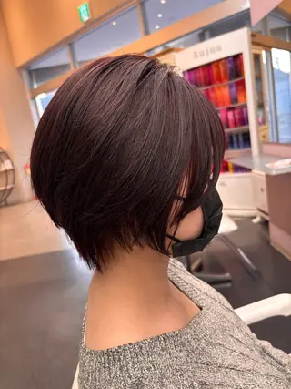 ショート ［ステレオ知立］岡田 ウルフ✂️のヘアスタイル
