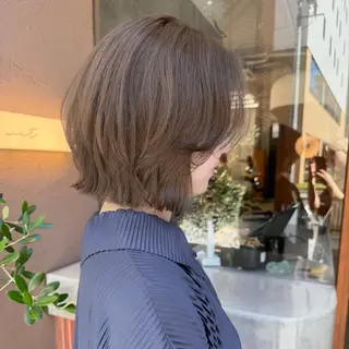 ショート aco/名古屋.栄 ボブ/透明感カラーのヘアスタイル