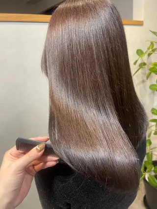 ミディアム カラー ARCHE 心斎橋 常塚のヘアスタイル