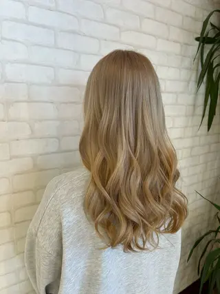 ロング カラー 中川 拓弥のヘアスタイル