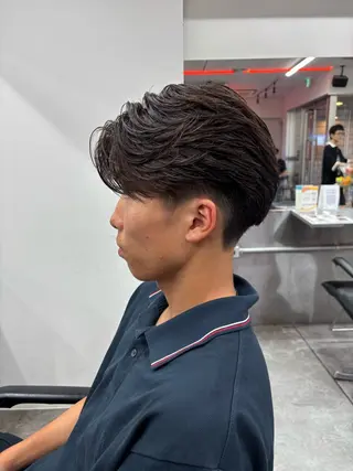 パーマ メンズ メンズ特化✨️ 韓国風パーマ🔥一八のヘアスタイル