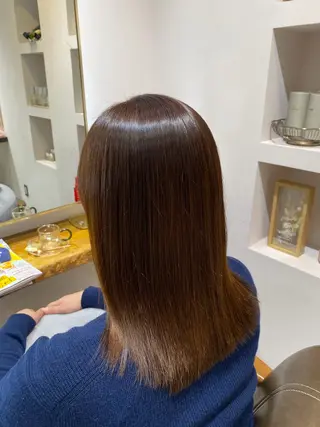 セミロング HIRAGA MIKIのヘアスタイル