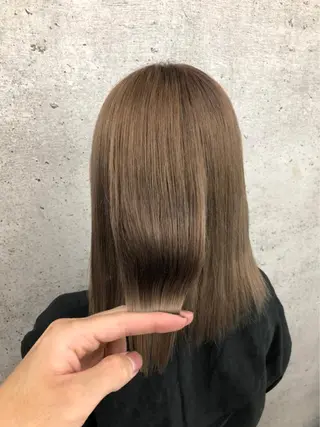 セミロング カラー TELA HAIR 石岡♡ａｉｋａのヘアスタイル