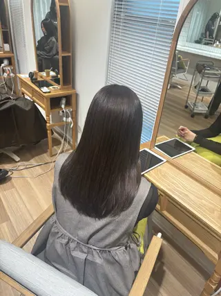 セミロング カラー RINNO🌷透明感 カラー/髪質改善のヘアスタイル