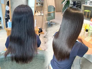 ロング りあの🎀 /暖色カラー🍒のヘアスタイル