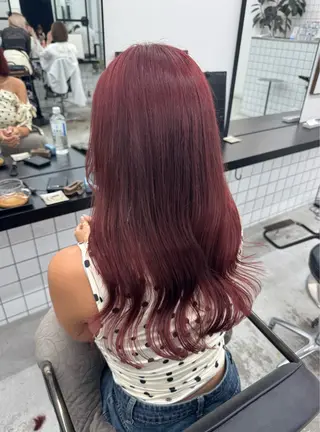 ロング カラー 🩵しの🩵 JILLSTUDIOのヘアスタイル